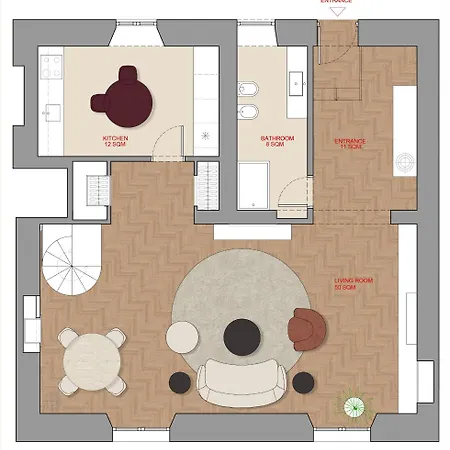 Apartamento Bernini Art - Spanish Steps Roma